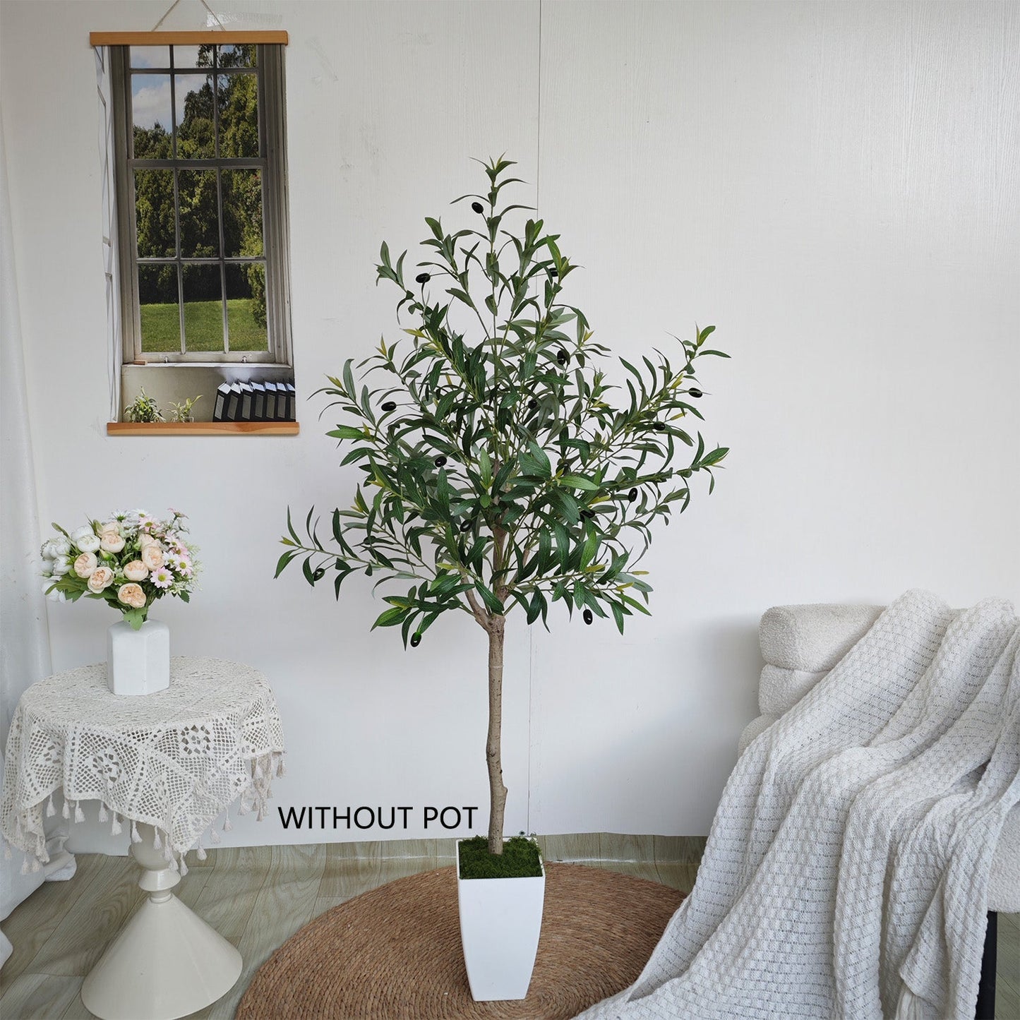 Artificial Olive Tree - Indoor/Outdoor Décor - Jotpicks