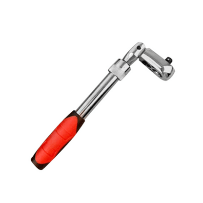 Retractable Ratchet Wrench - With Swiveling Head - Jotpicks
