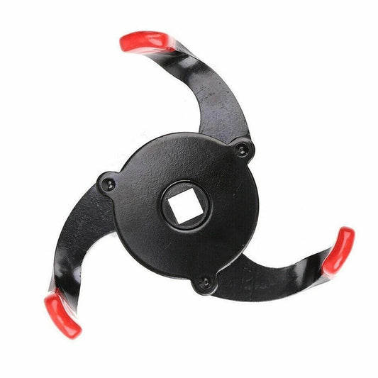 Universal 3 - Jaw Oil Filter Wrench - Durable Carbon Steel Tool - Jotpicks
