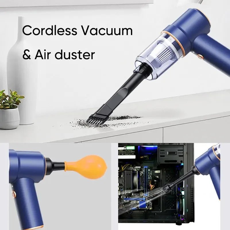 Wireless Car Vacuum & Blower - High Power, Portable Cleaner - Jotpicks